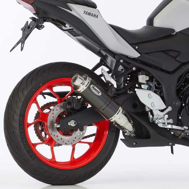 HURRIC スリップオンマフラー Supersport YAMAHA MT-03 / YZF-R3