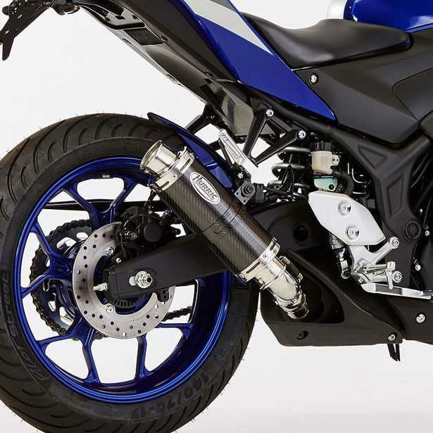 HURRIC スリップオンマフラー Supersport YAMAHA MT-03 / YZF-R3