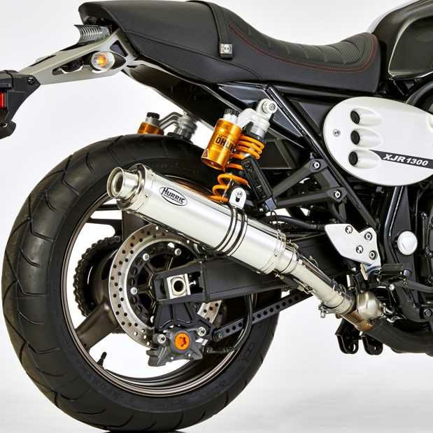 HURRIC スリップオンマフラー Supersport シルバー YAMAHA XJR1300