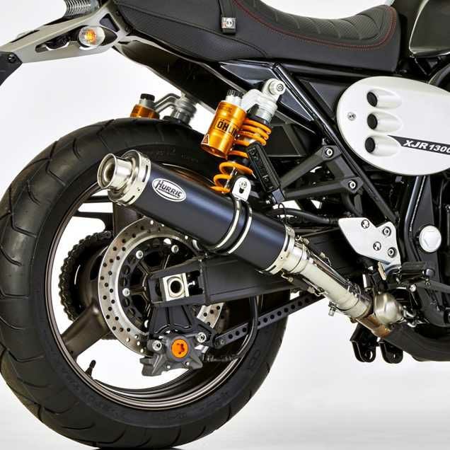 SHARK スリップオンマフラー SRC 4 チタニウム YAMAHA XJR1300 (2007-2016)