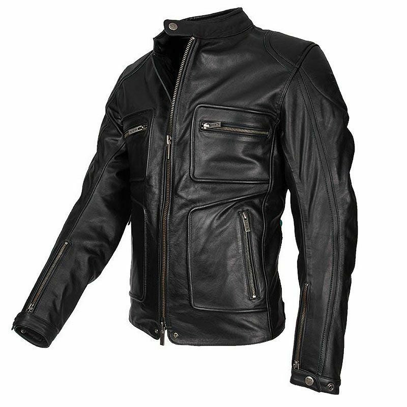 LE MANS 2 ウインター レザージャケット ブラック By City_1