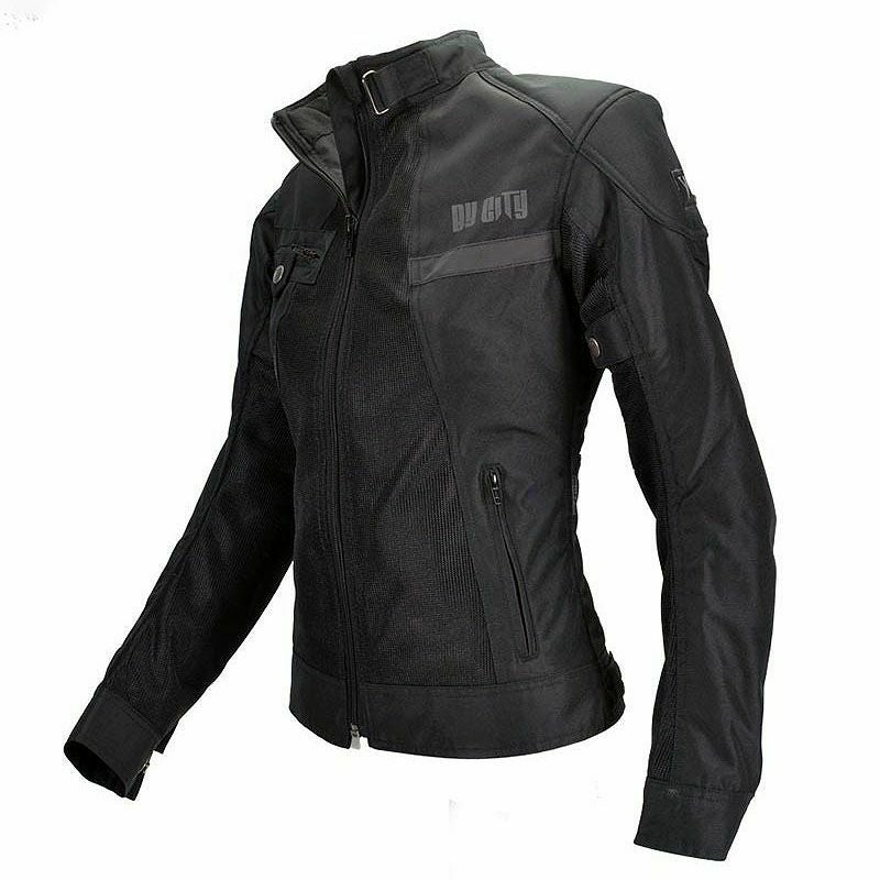 SUMMER ROUTE LADY レディース バイクジャケット ブラック By City_1