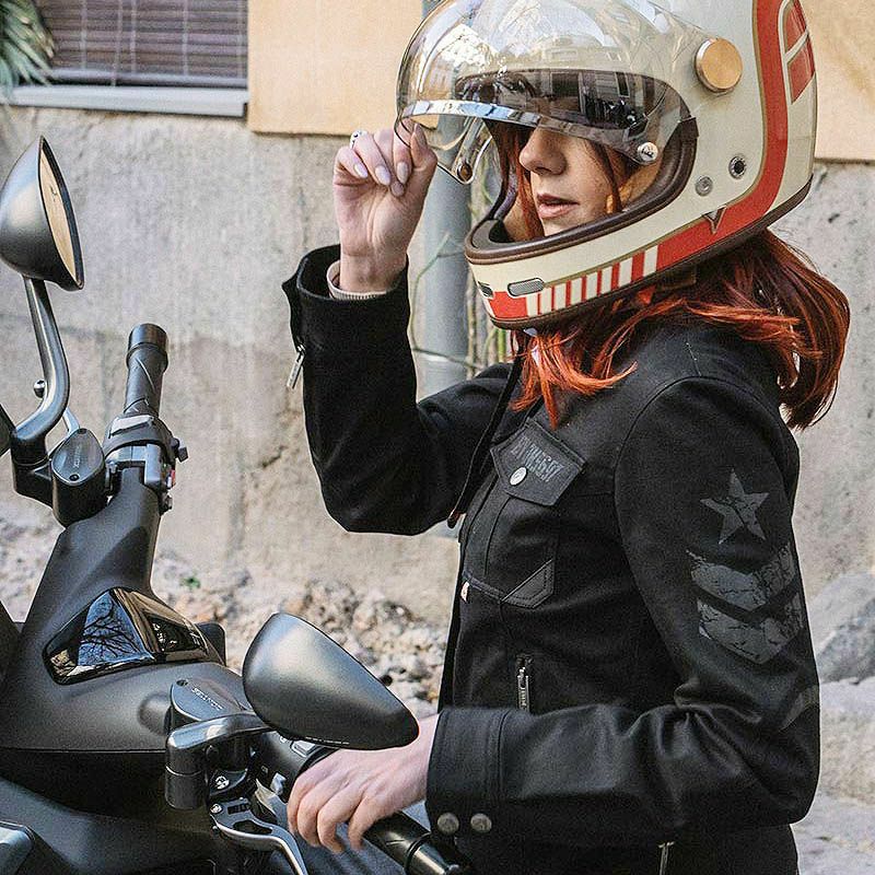 SUV LADY レディース バイクジャケット ブラック By City | バイク