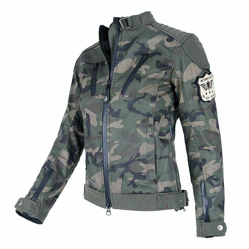 SPRING 2 LADY CAMU レディース バイクジャケット By City_1