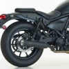 KAWASAKI Eliminator 500 (2024-) スリップオンマフラー (2-1)  Double Groove マットブラック FALCON_1
