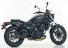 KAWASAKI Eliminator 500 (2024-) スリップオンマフラー (2-1)  Double Groove マットブラック FALCON_2