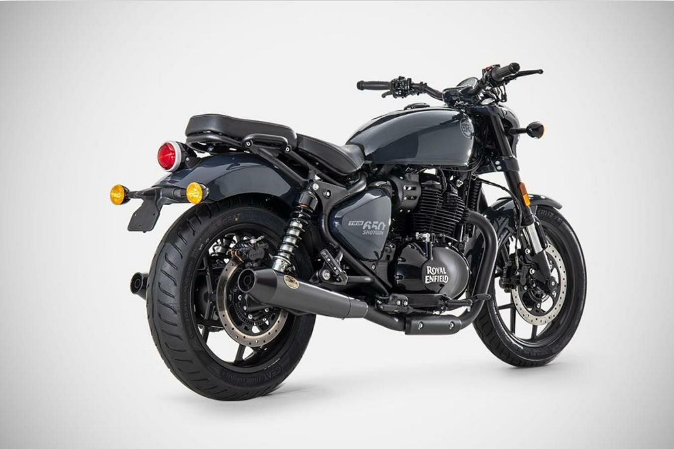 ロイヤルエンフィールド ショットガン650 スリップオンマフラーユーロ5