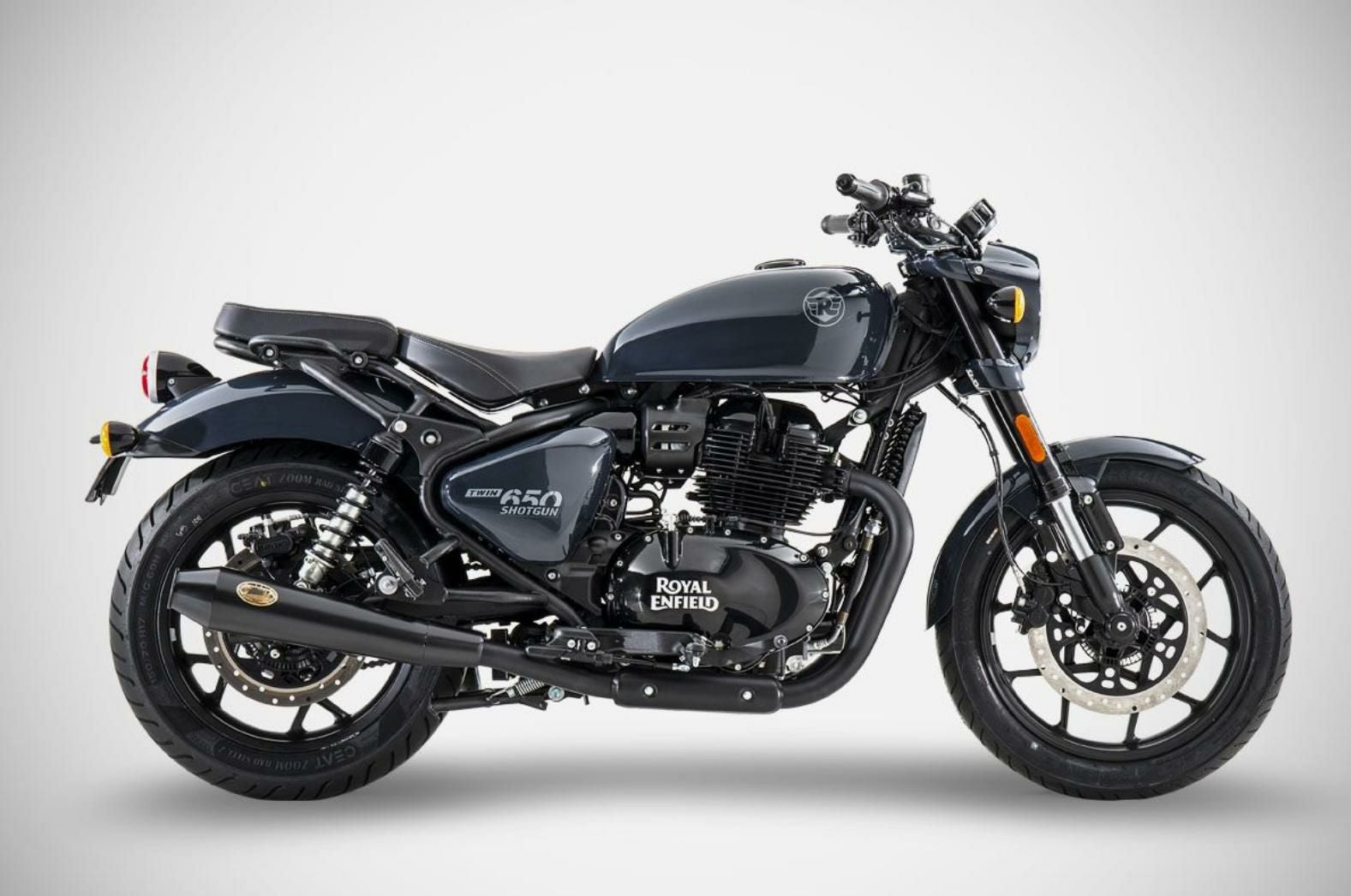 ロイヤルエンフィールド ショットガン650 スリップオンマフラーユーロ5