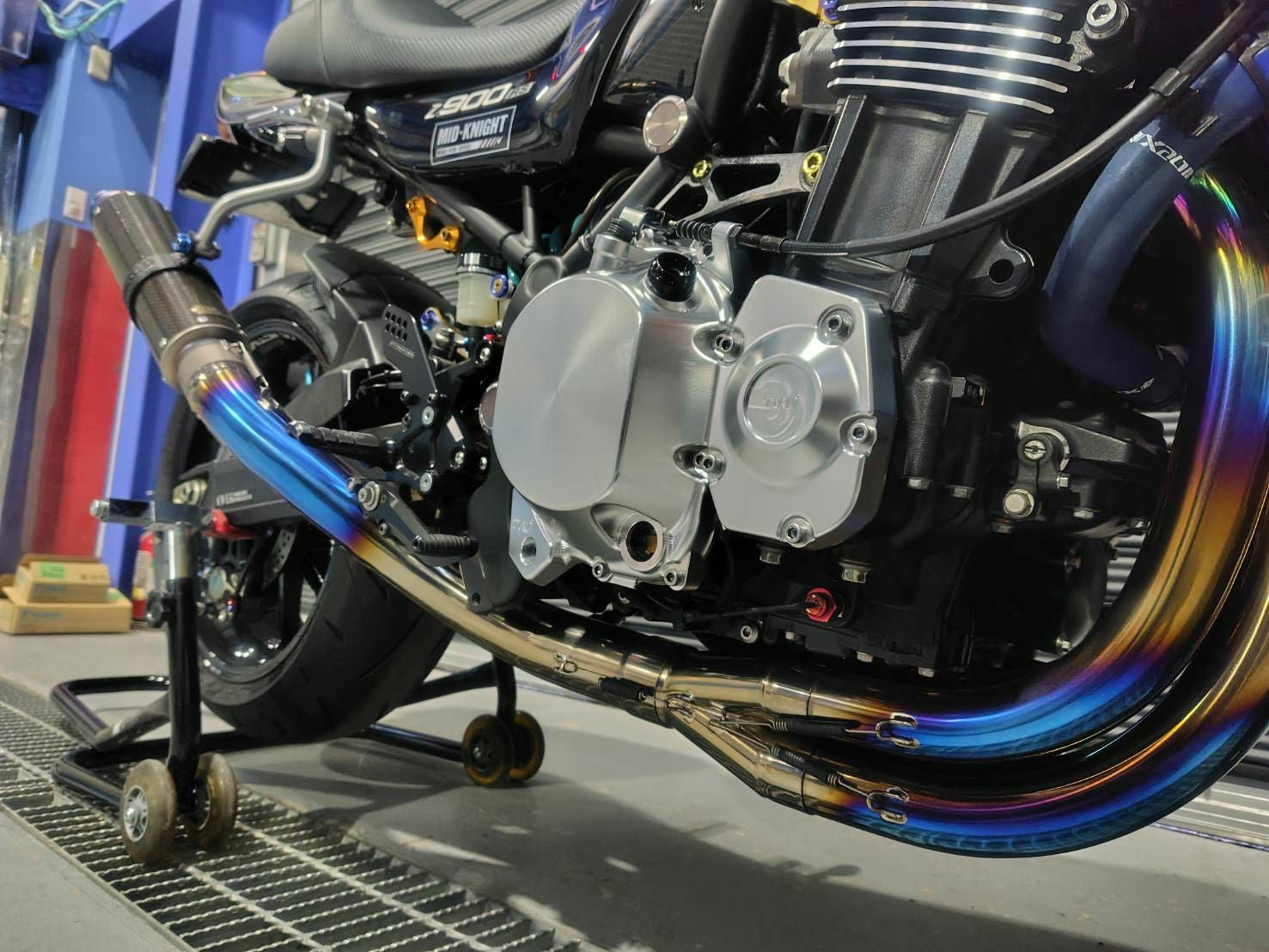 Ten Win Japan製KAWASAKI Z900RS専用アルミビレットパルシングカバー