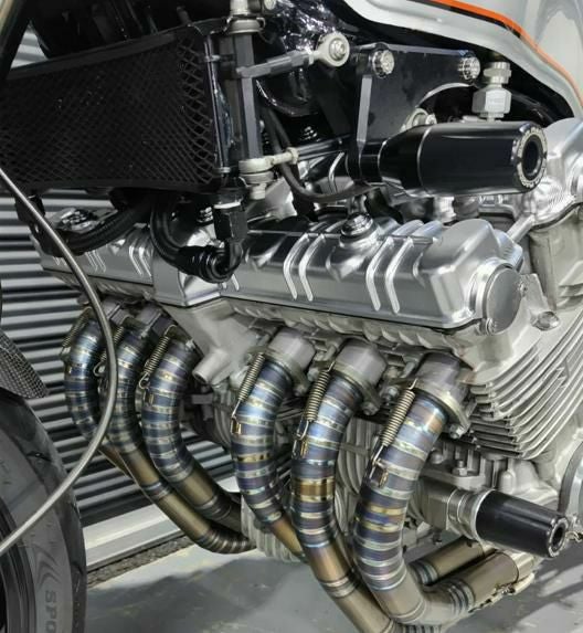 専用です Ten Win Japan製HONDA CBX1000専用アルミビレットヘッドカバー 素地