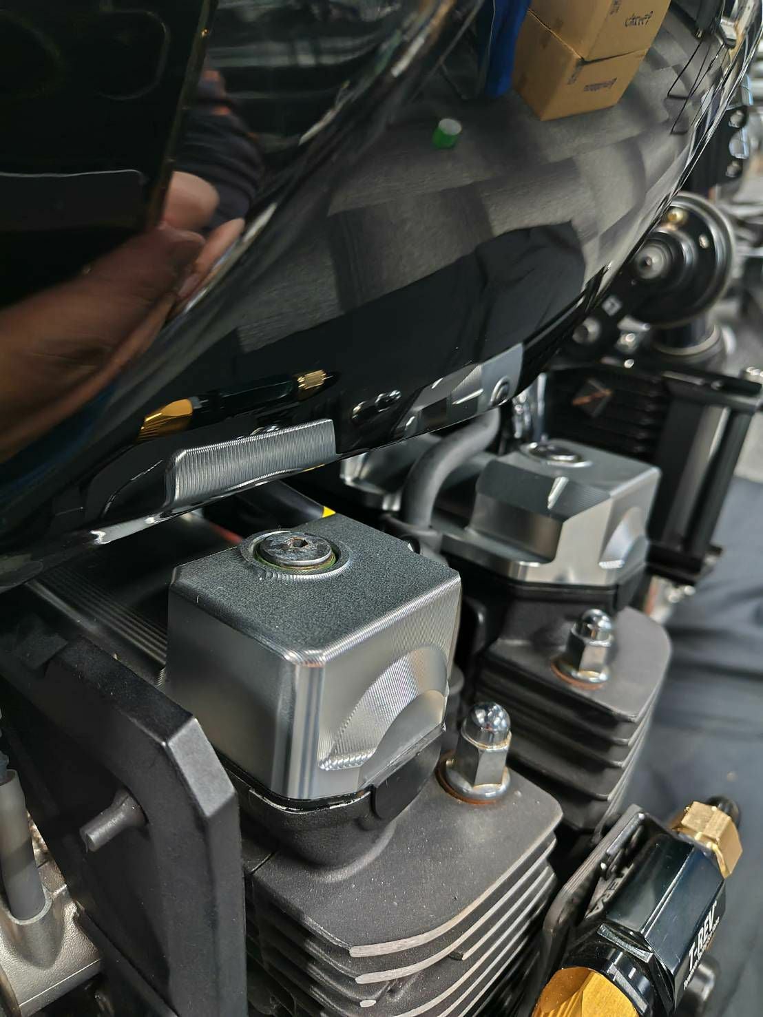 Ten Win Japan製YAMAHA XJR1200/XJR1300専用アルミビレット