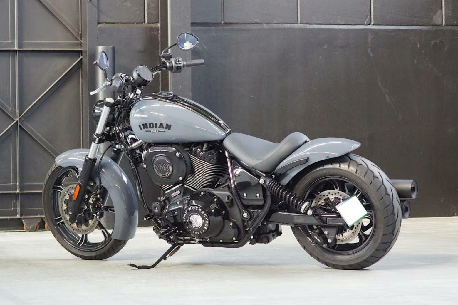 インディアン チーフ サイドナンバーキット NOY'S | バイクカスタム