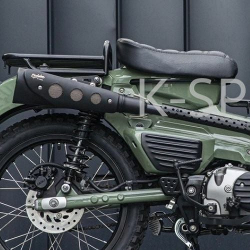 ハンターカブCT125フルエキゾーストマフラー　カーボンカバー Amazon | FOR Hunter Cub CT125 Trail 125 ハンターカブCT125トレイル
