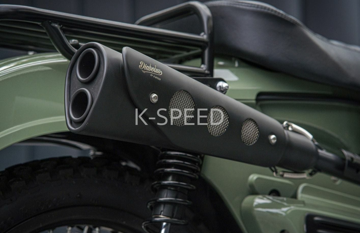ハンターカブ CT125 フルエキゾーストマフラー レトロスクランブラー