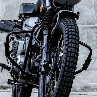 ハンターカブ CT125 クラッシュバー エンジンガード Diabolus ブラック 