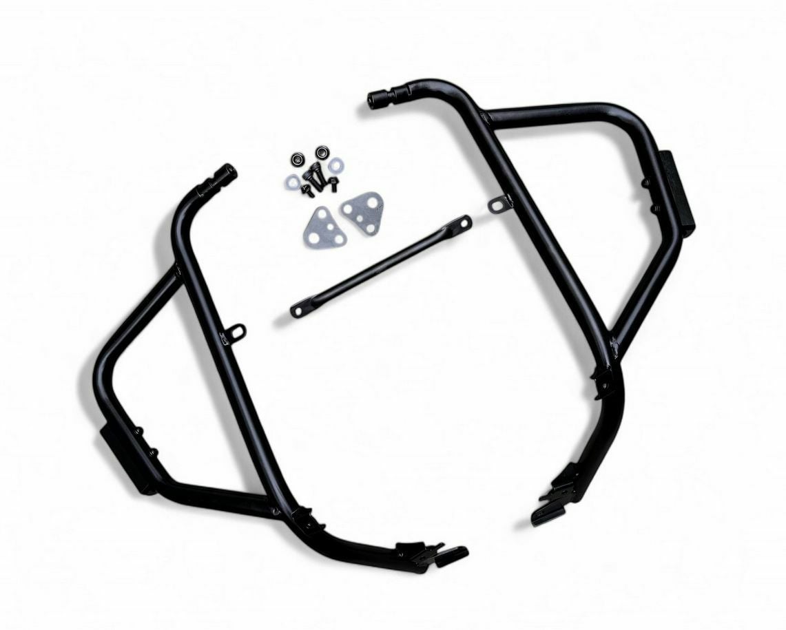 ハンターカブ CT125 クラッシュバー エンジンガード Diabolus ブラック