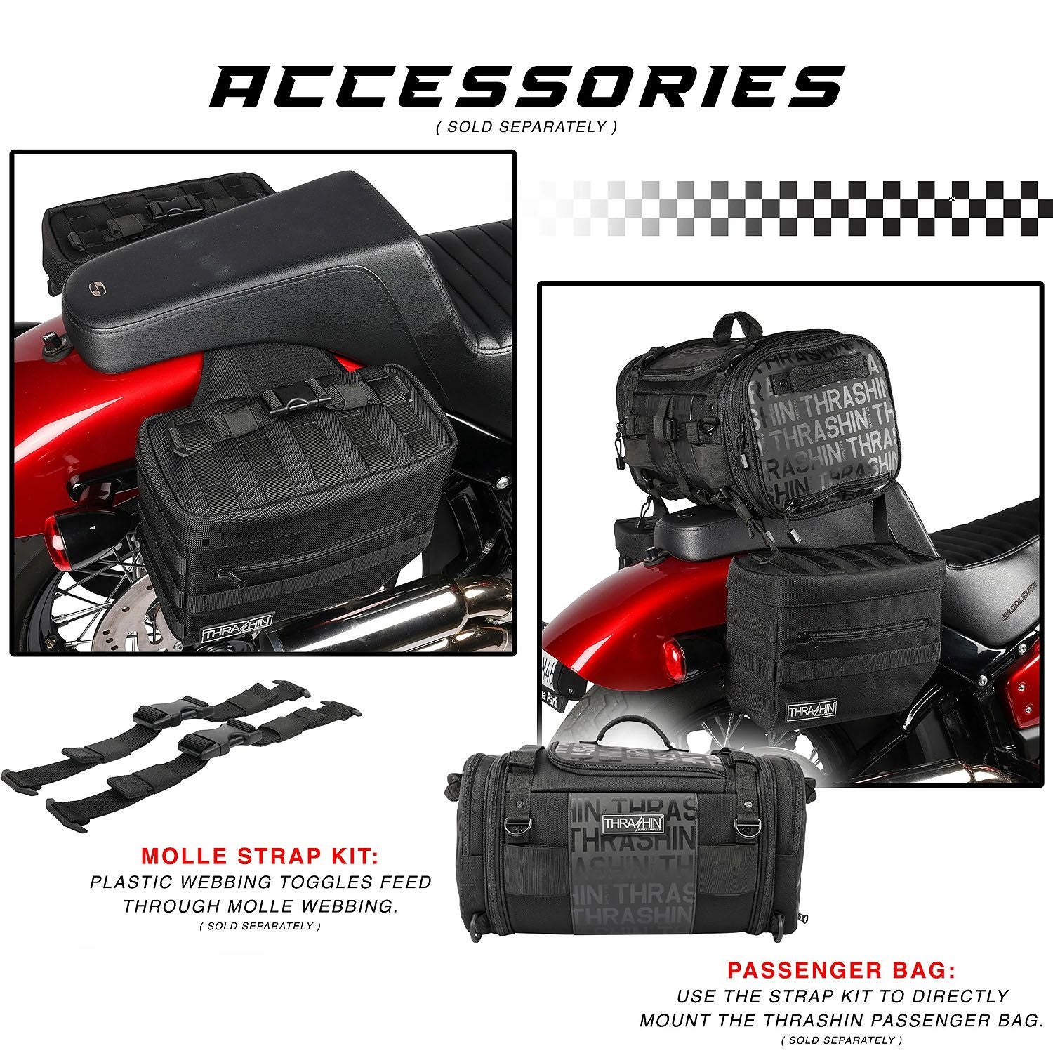 エッセンシャル V3 サドルバッグ スラッシンサプライ(THRASHIN SUPPLY