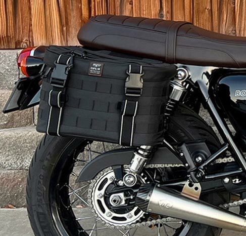 BMW R1150RS オーバルステンレス スリップオンマフラー カーボンチップ