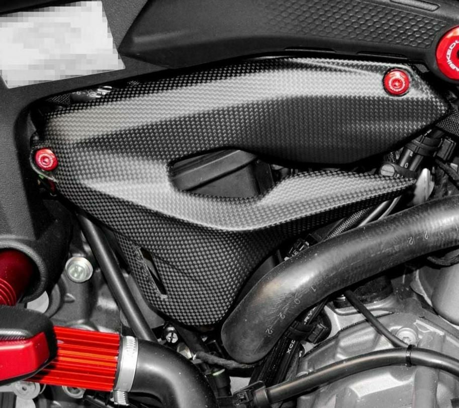ドゥカティ パニガーレ用 カーボン タンクサイドカバー 左右セット DUCABIKE カーボンサイドカバー (左右セット) マット仕上げ DUCATI