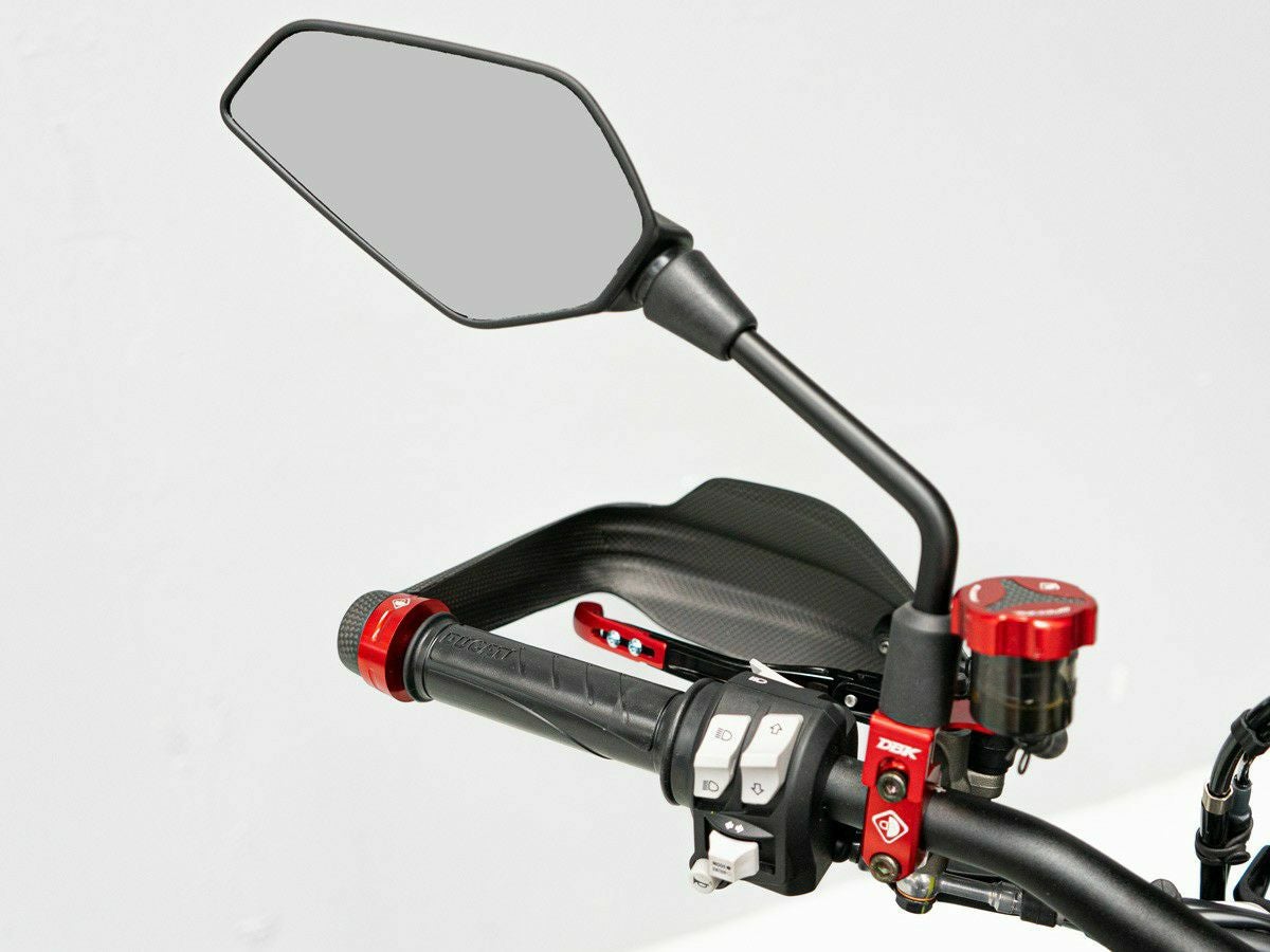 DUCABIKE カーボンハンドガード マット DUCATI ハイパーモタード