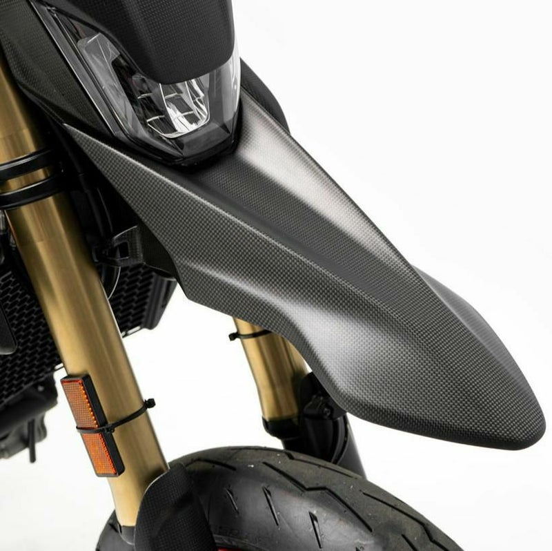 DUCABIKE カーボンフロントフェンダー マット仕上げ DUCATI ハイパーモタード698モノ/RVE (2024-)_1