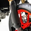 DUCABIKE カーボンフロントフォークカバー (左右セット) マット DUCATI ハイパーモタード698モノ/RVE (24-)_1