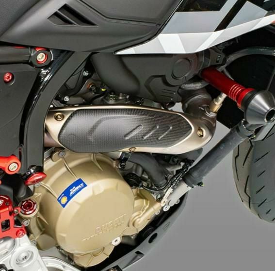 DUCABIKE カーボンマフラーパイプヒートガード マット仕上げ DUCATI
