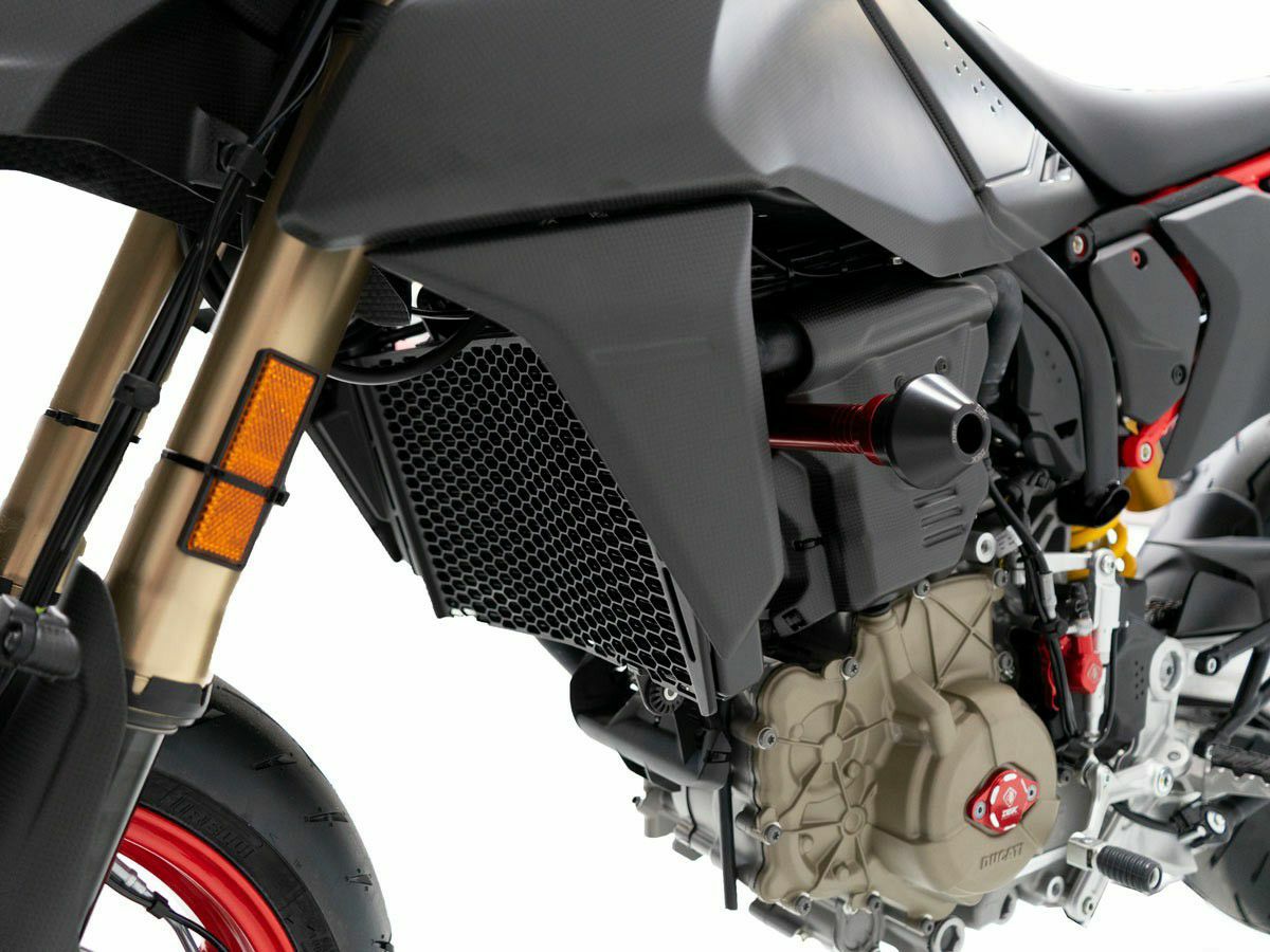 DUCABIKE カーボンラジエーターサイドカバー (左右セット) マット