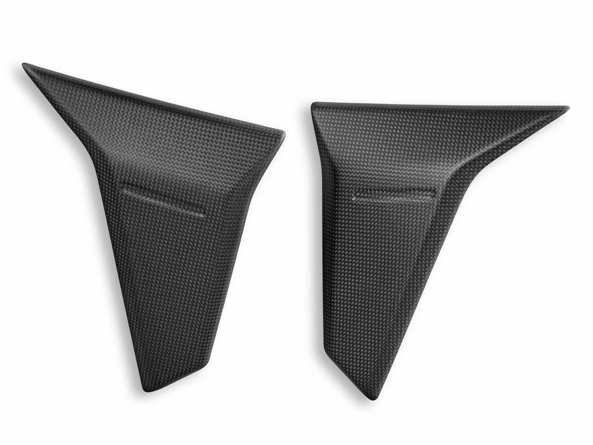DUCABIKE カーボンラジエーターサイドカバー (左右セット) マット