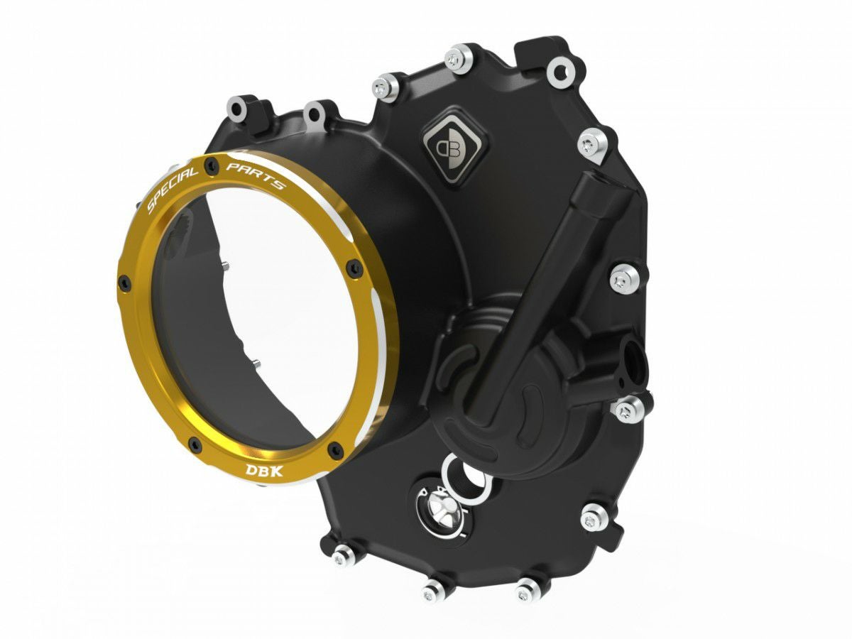 ドゥカティ V2 クリアクラッチカバー DBK スペシャルパーツ DUCABIKE