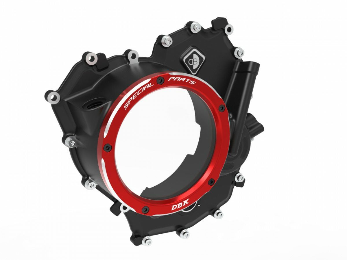 ドゥカティ V2 クリアクラッチカバー DBK スペシャルパーツ DUCABIKE