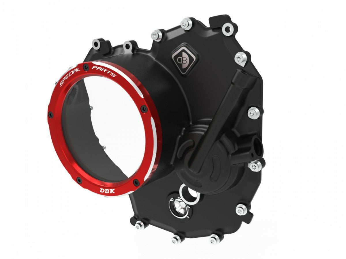 ドゥカティ V2 クリアクラッチカバー DBK スペシャルパーツ DUCABIKE