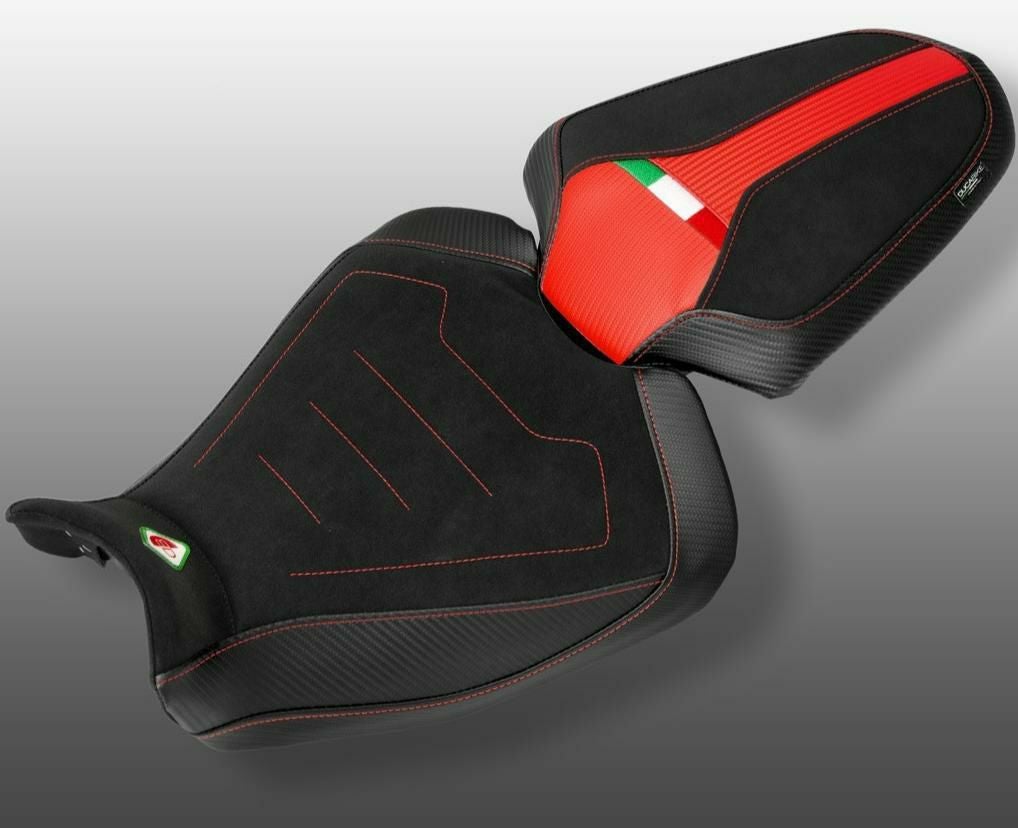 DUCABIKE コンフォートシートカバーブラック/ブラック DUCATI