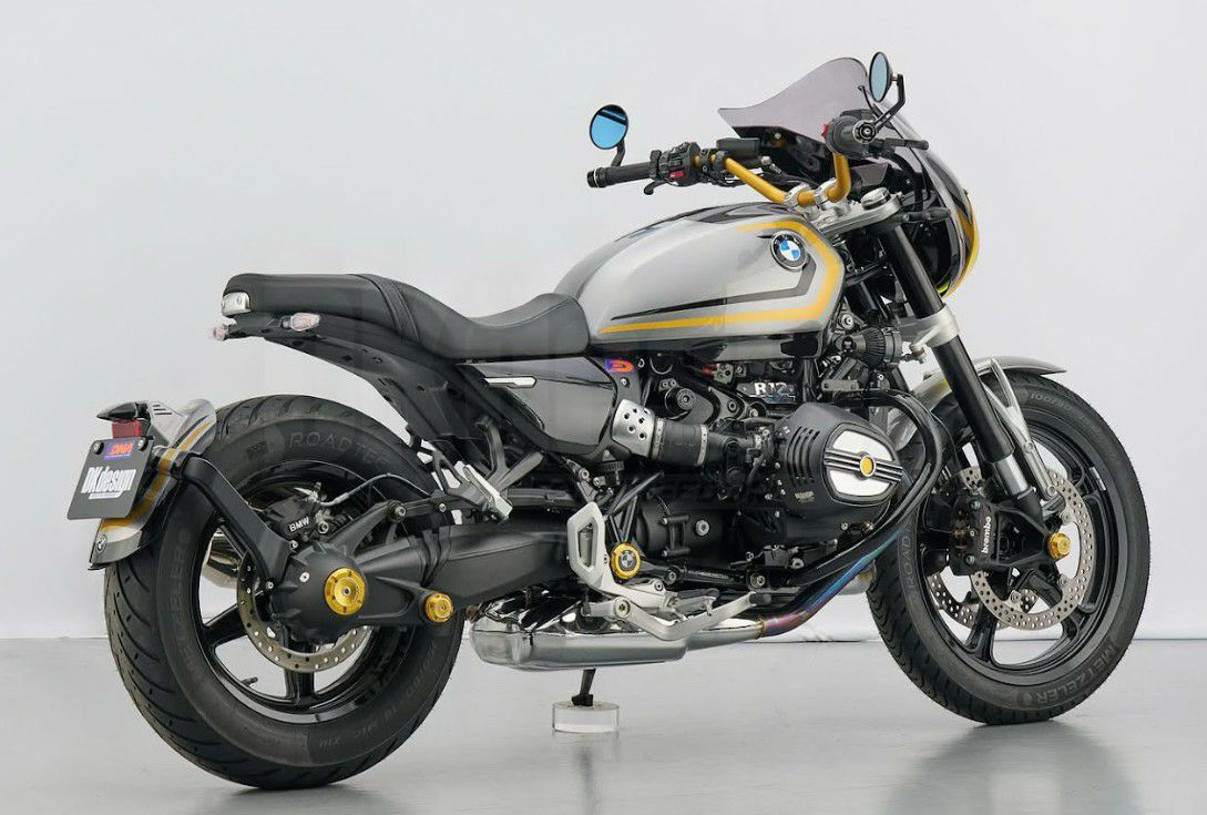 BMW R12nineT/R12S リアマッドガード ライセンスサポート