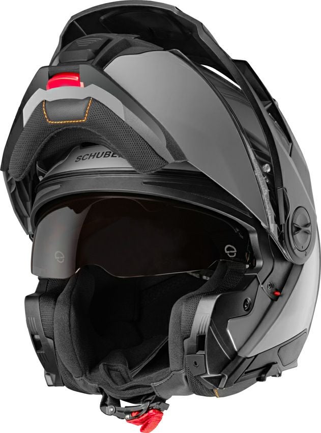 SCHUBERTH アドベンチャーヘルメット E2 グレー | バイクカスタム