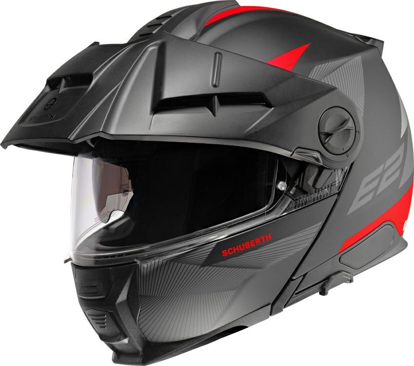 SCHUBERTH アドベンチャーヘルメット E2 ディフェンダーレッド