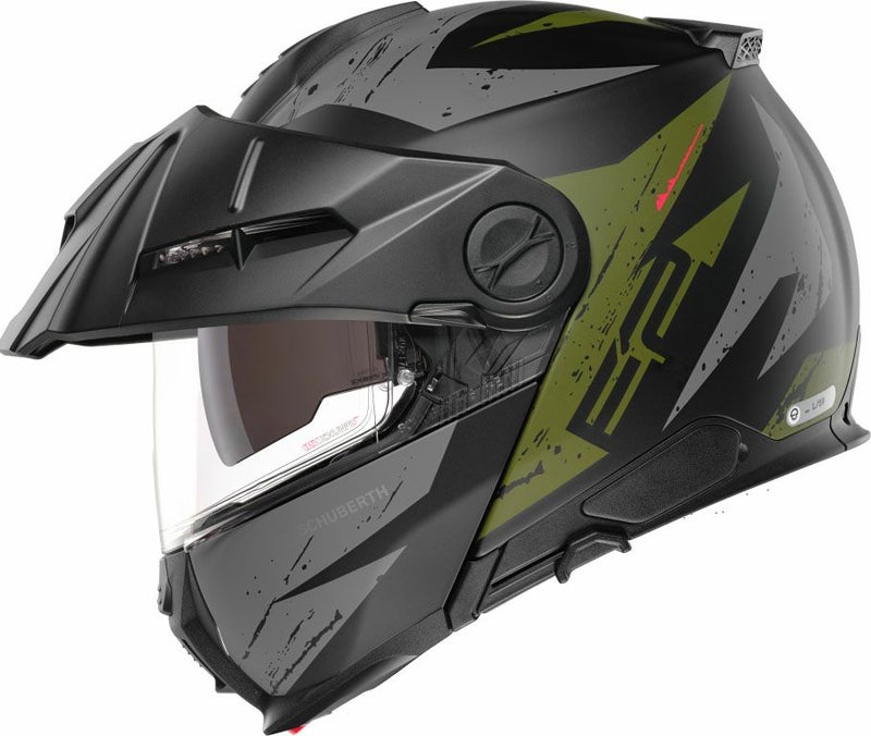 SCHUBERTH アドベンチャーヘルメット E2 エクスプローラーグリーン_1
