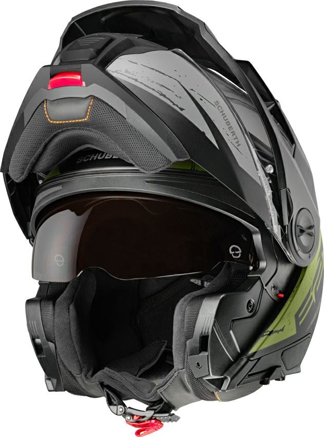 SCHUBERTH アドベンチャーヘルメット E2 エクスプローラーグリーン