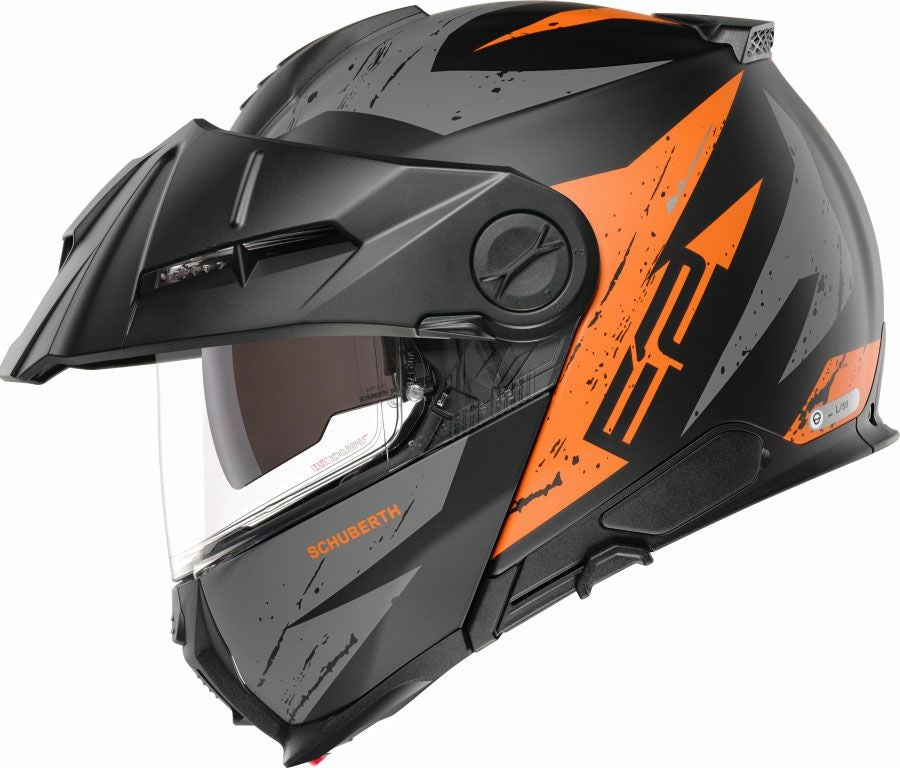 SCHUBERTH アドベンチャーヘルメット E2 エクスプローラーオレンジ