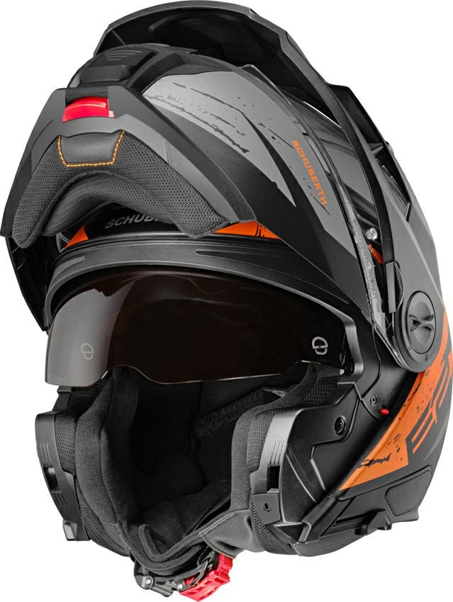 SCHUBERTH アドベンチャーヘルメット E2 エクスプローラーオレンジ
