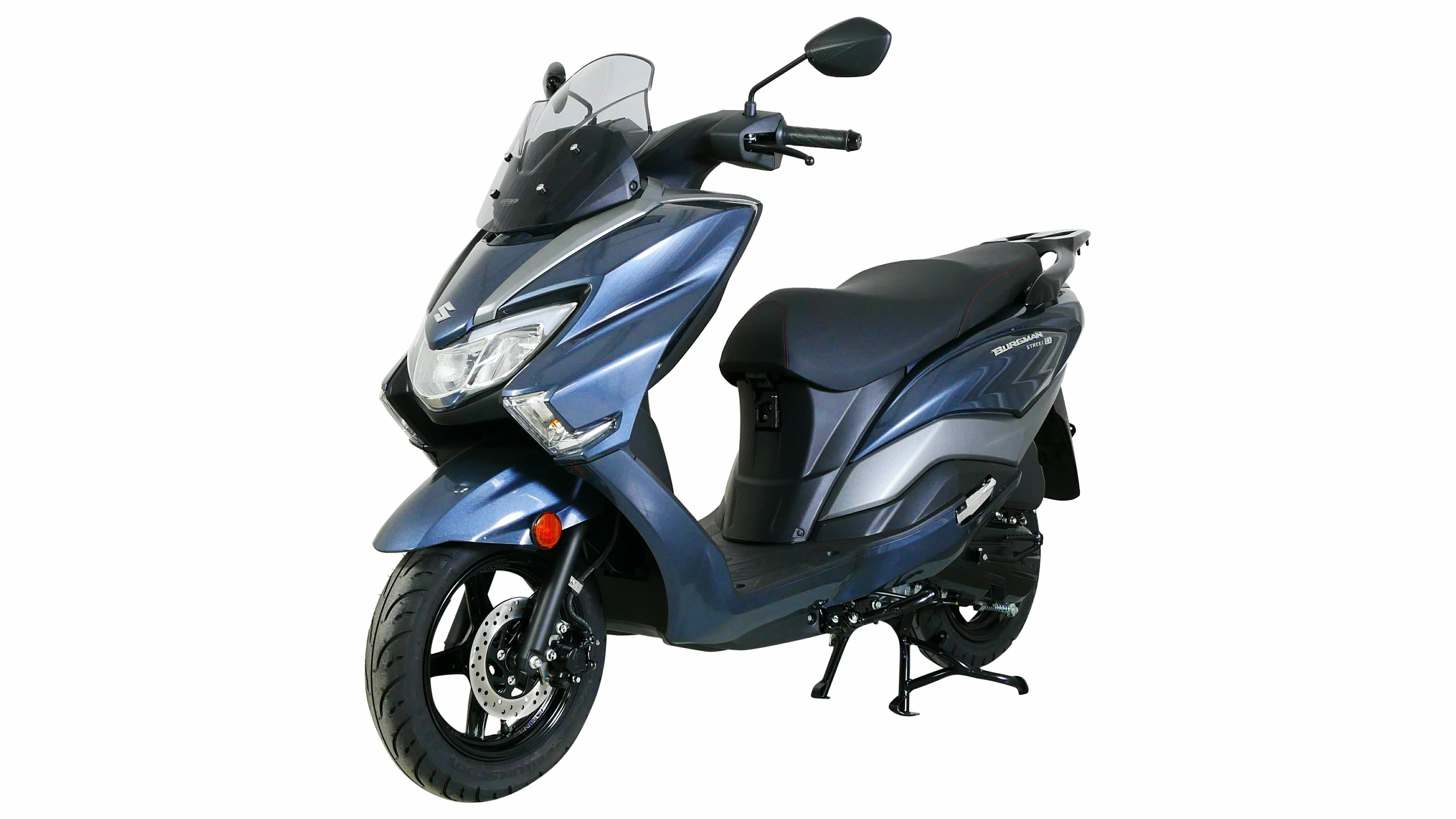 MRA ツーリングスクリーン T スモーク SUZUKI バーグマンストリート125