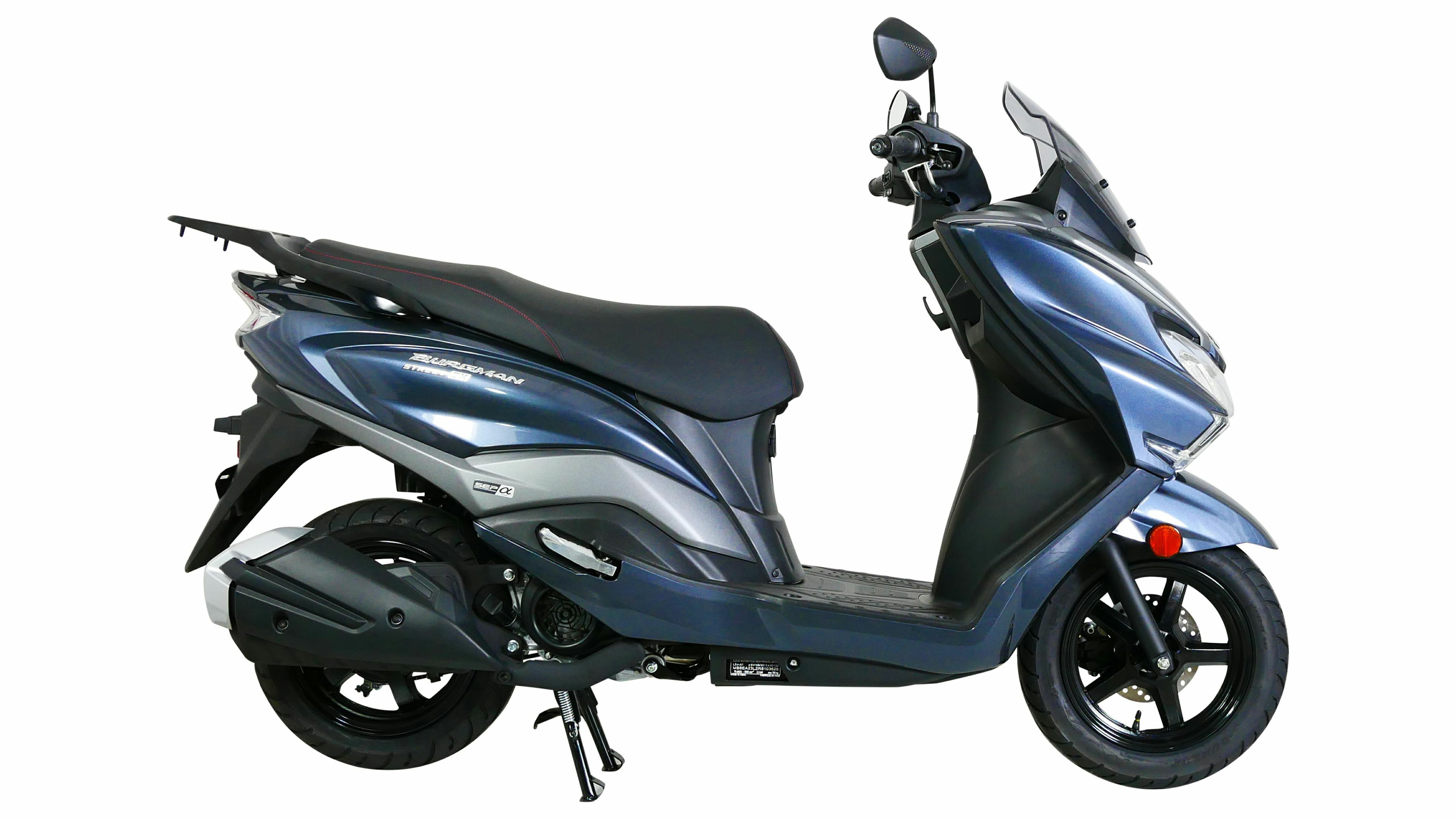 MRA ツーリングスクリーン T スモーク SUZUKI バーグマンストリート125