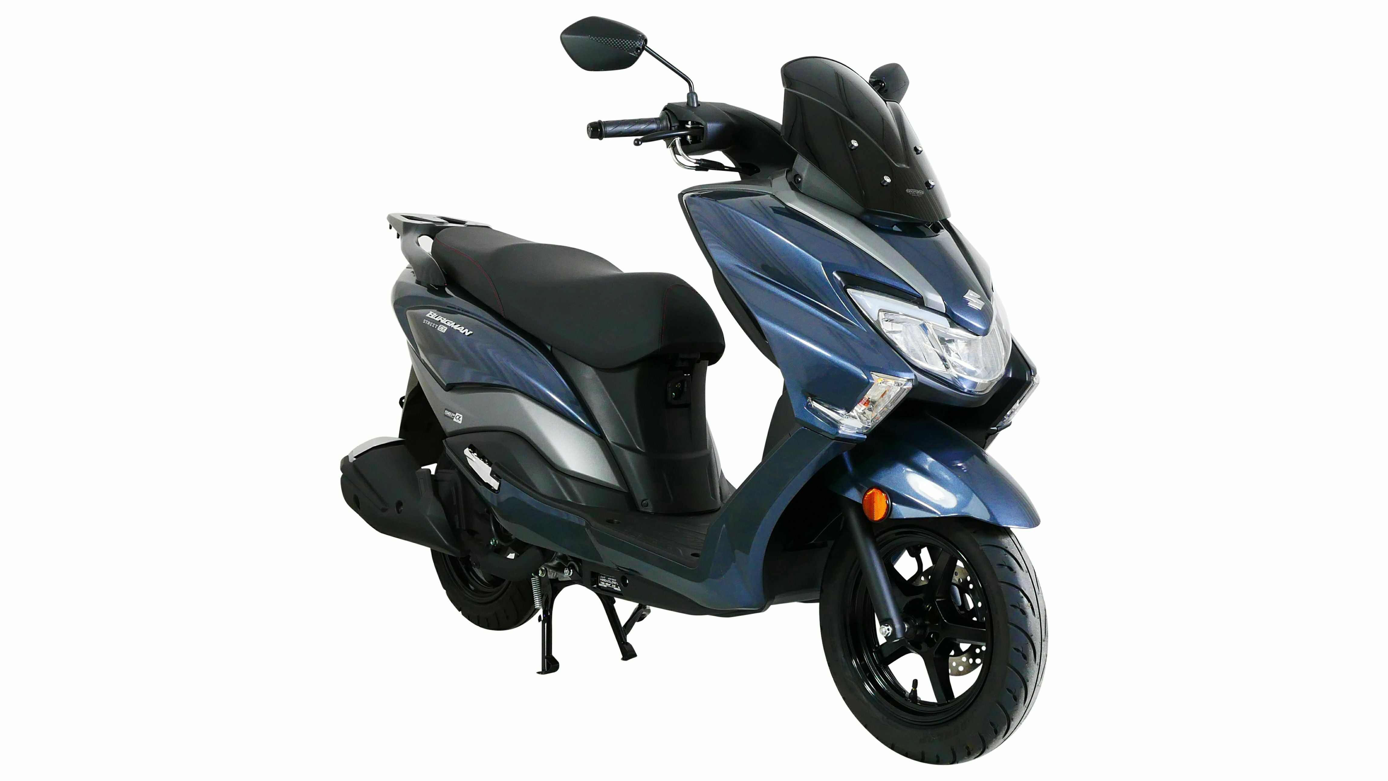 MRA ツーリングスクリーン T ブラック SUZUKI バーグマンストリート125