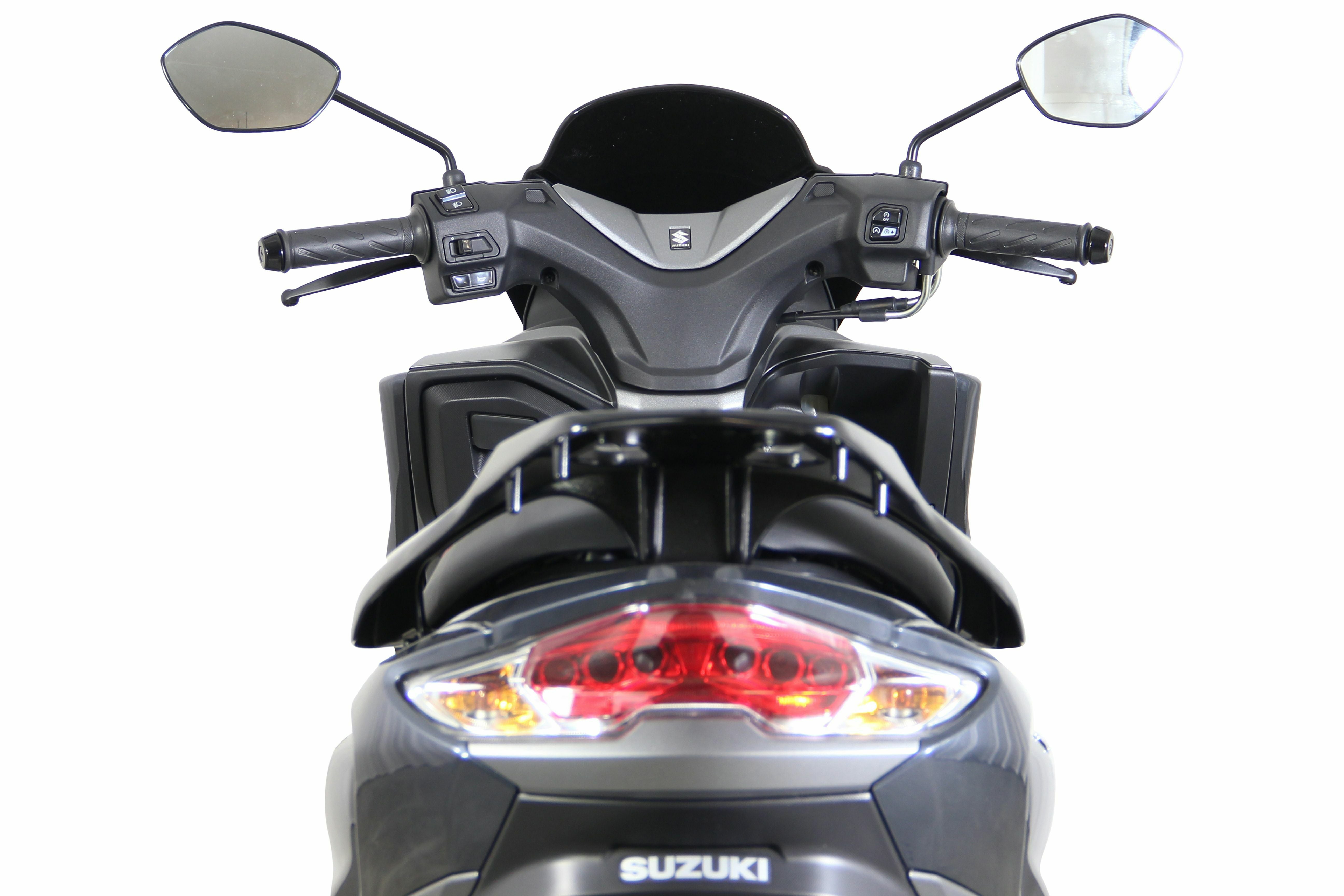 MRA ツーリングスクリーン T ブラック SUZUKI バーグマンストリート125