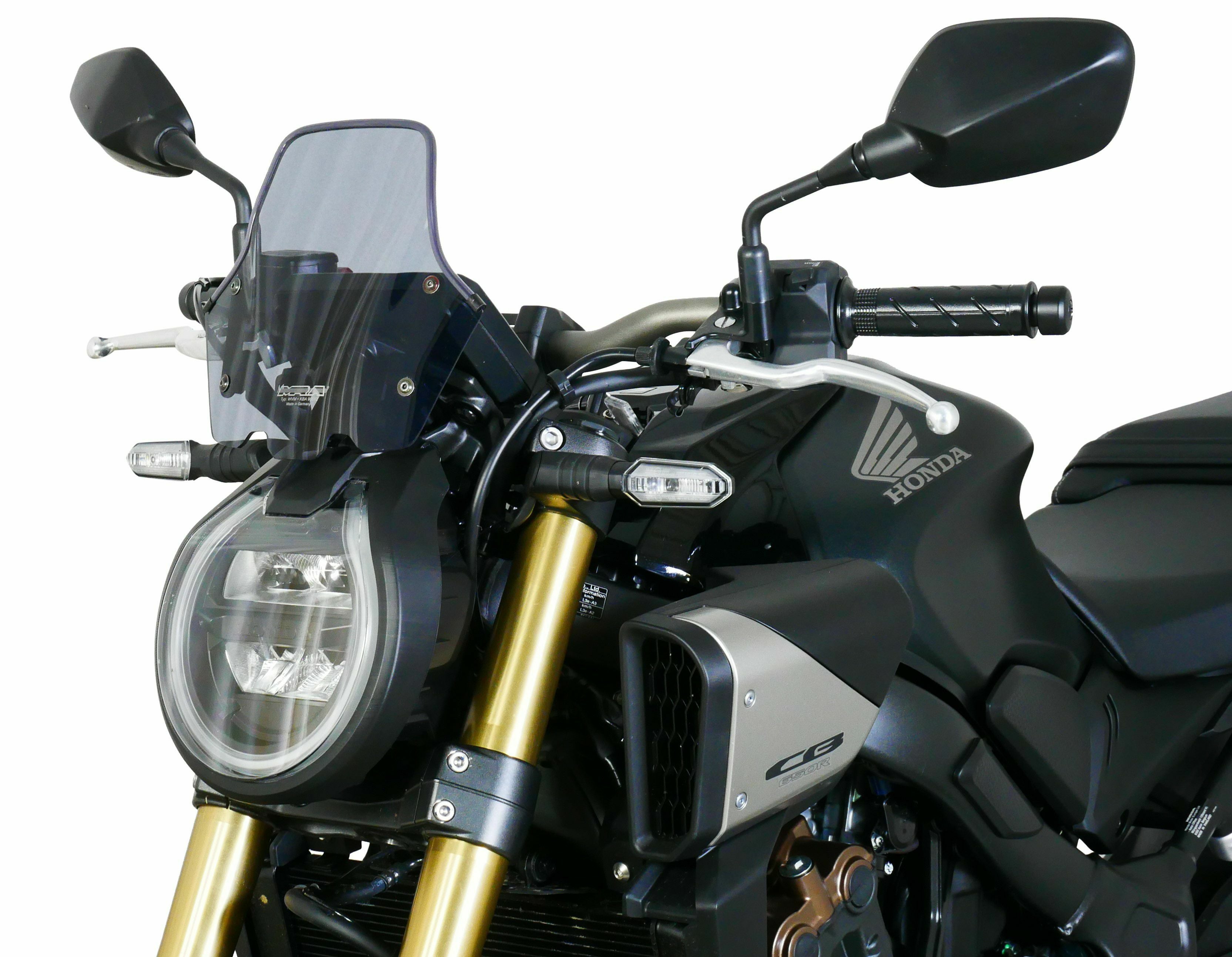 MRA レーシングウィンドスクリーン NRM スモーク HONDA CB650R (2024-)