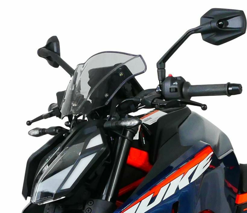 Nproject スタンダードスモークスクリーン新品 MRA スポーツスクリーン NSPM スモーク KTM 390DUKE (2024-)