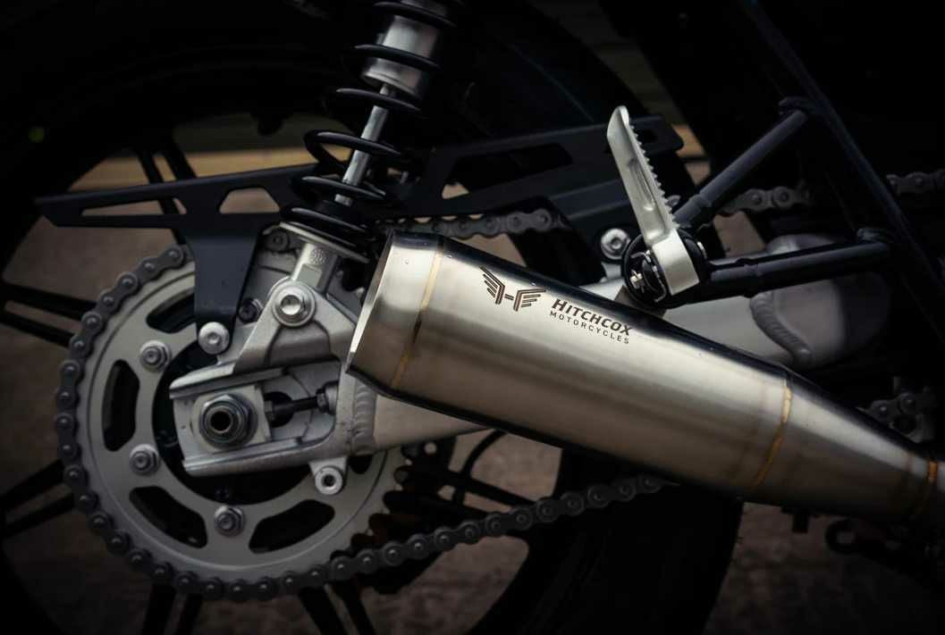 Triumph スピードツイン900 (2017-) スリップオンマフラー Hitchcox