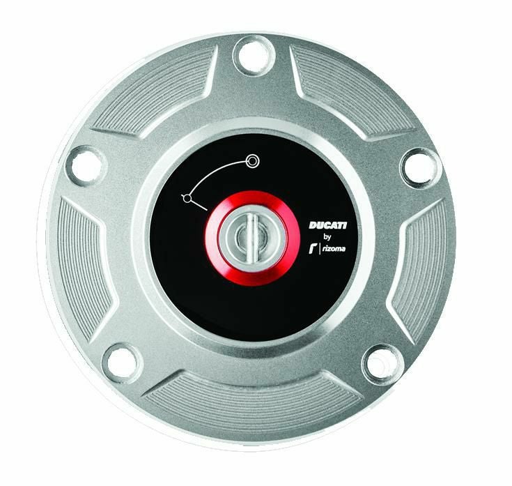 DUCATI Performance RIZOMA製ビレットタンクキャップ DUACTI