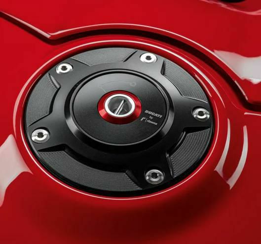 DUCATI Performance RIZOMA製ビレットタンクキャップ DUACTI