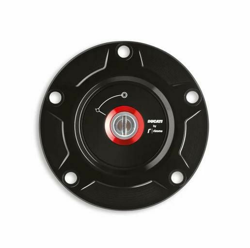 【ドゥカティbyリゾマ】 燃料タンクキャップ【97780051BA】 DUCATI Performance RIZOMA製ビレットタンクキャップ DUACTI